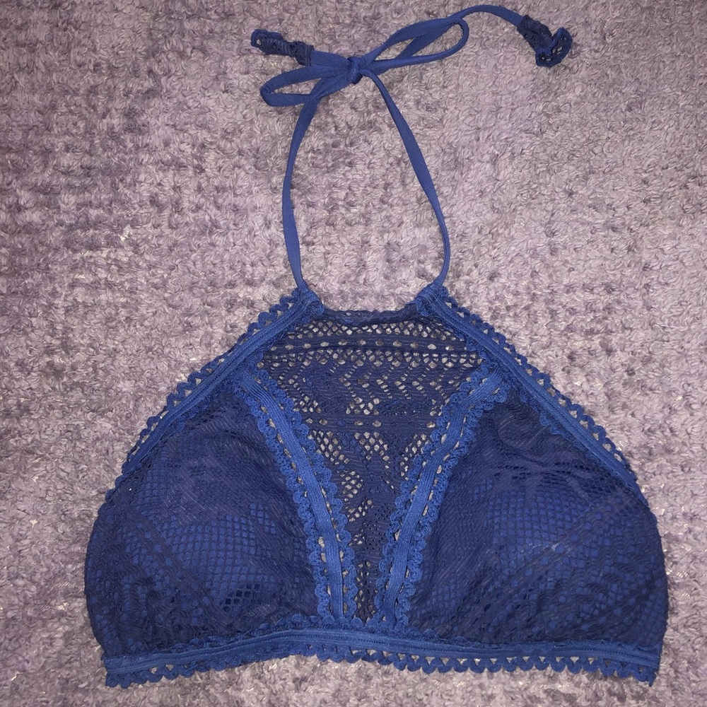 Becca Virtue High Neck Halter Bikini Top